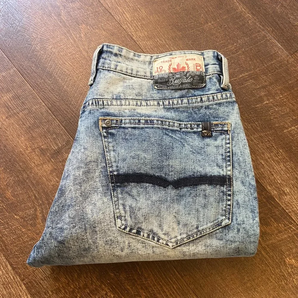 Buffalo Six-X Slim Straight Jeans -32x32 - Picture 8 of 9